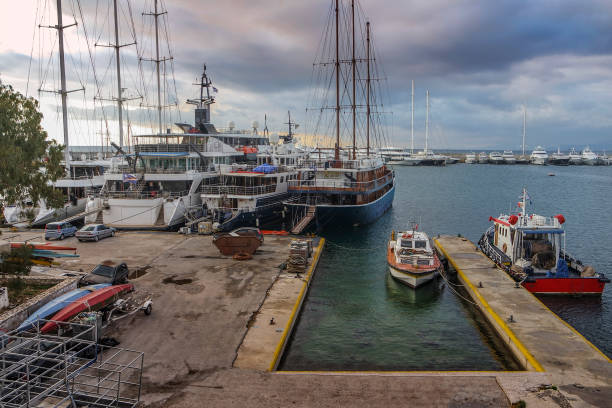 istock view of Marina Zeas, Piraeus,Greece 1828291171