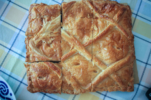 istock delicious cuisine. Empanada from Galicia, Spain 1828301411