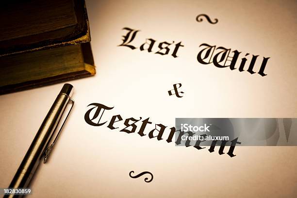 Ultimo Verrà E Testamento - Fotografie stock e altre immagini di Testamento - Testamento, General Power of Attorney - Espressione inglese, Composizione orizzontale