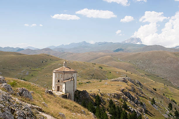 istock Santa Maria della Pietà at Rocca Calascio 182832602