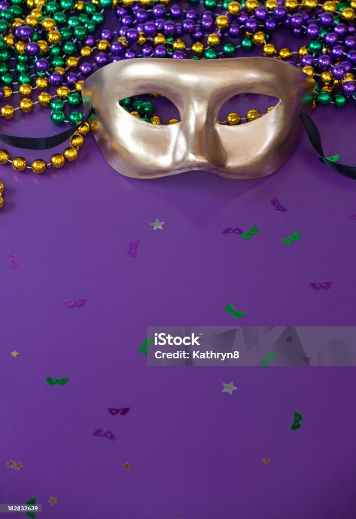 Mardi Gras fioletowy - Zbiór zdjęć royalty-free (Mardi Gras)