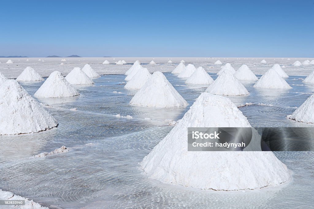 Salar de Uyuni, Altiplano Boliwia - Zbiór zdjęć royalty-free (Boliwia)