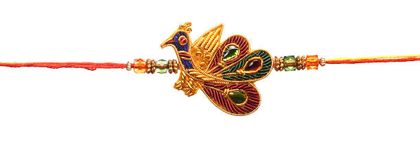 Rakhi Indian Festival Raksha Bandhan. isolated on white. rakhi stock pictures, royalty-free photos & images