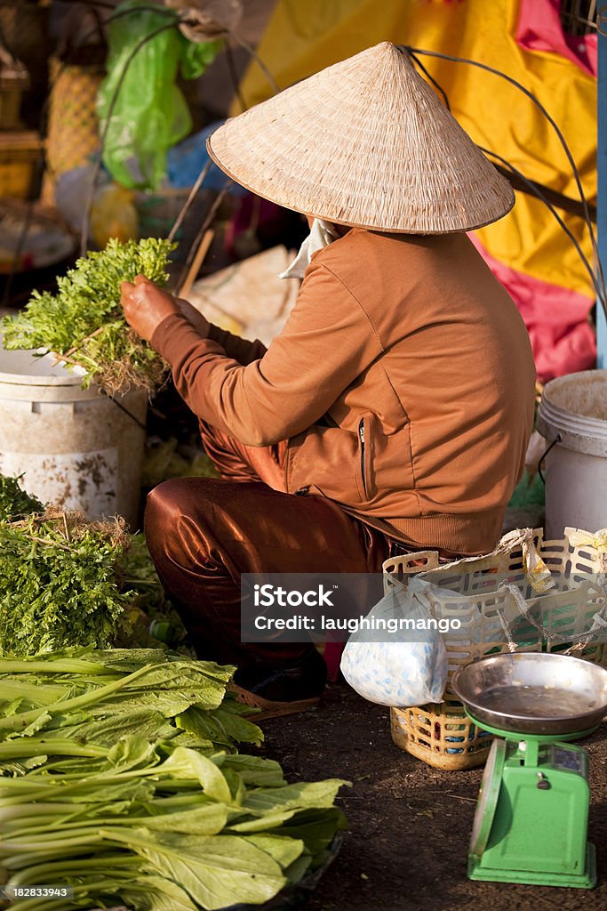 Mercado dalat Vietname - Royalty-free Frescura Foto de stock