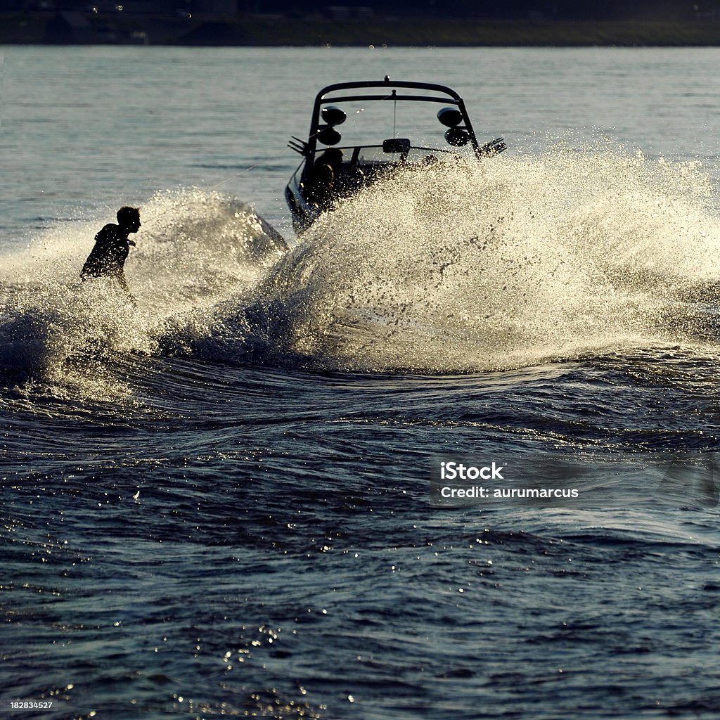 wakeboarding - Foto stock royalty-free di Wakeboarding