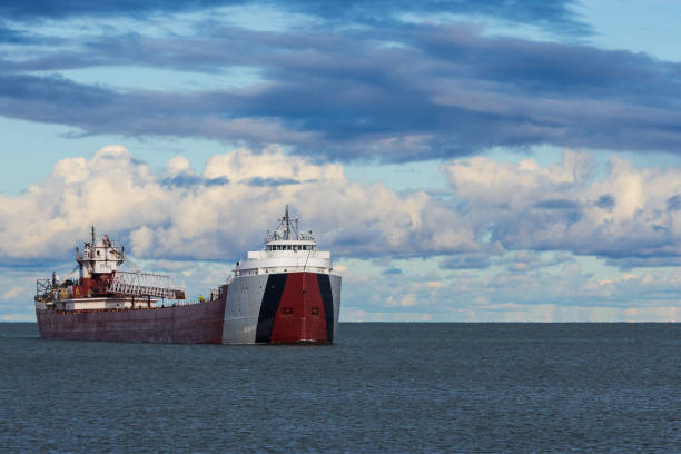 istock Ship On Lake Superior 1828348680
