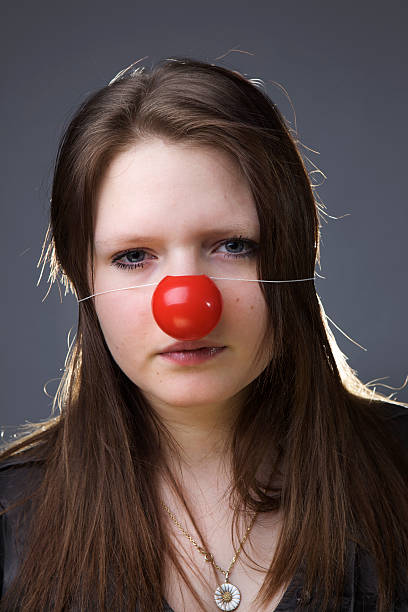 istock Women whit nose 182834989