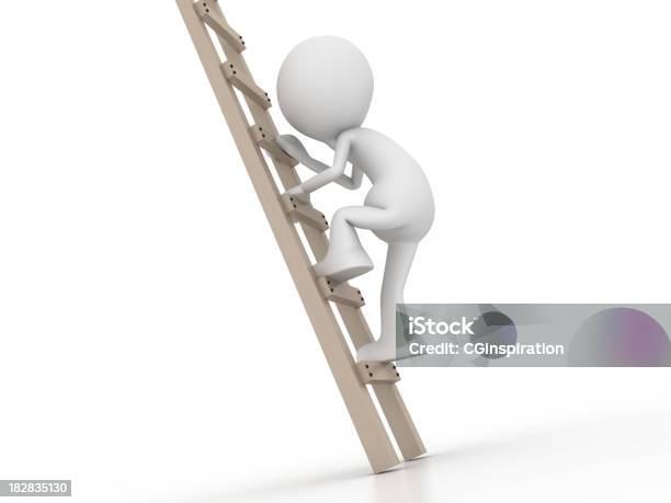 Climb To The Future Stock Photo - Download Image Now - Achievement, Activity, Aspirations