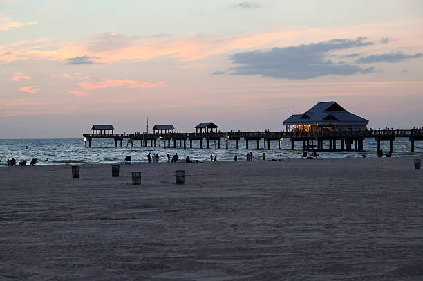 istock Clearwater Beach Pier at Sunset 182835218