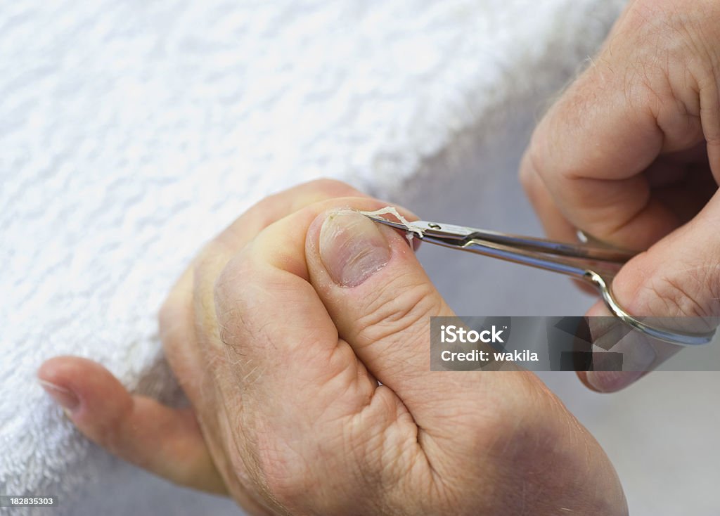 manicure - Zbiór zdjęć royalty-free (Aktywni seniorzy)
