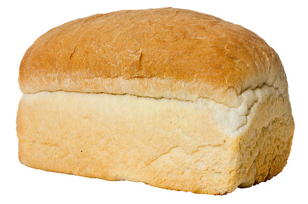 Loaf of Bread Fresh loaf of bread isolated on white. loaf of bread stock pictures, royalty-free photos & images
