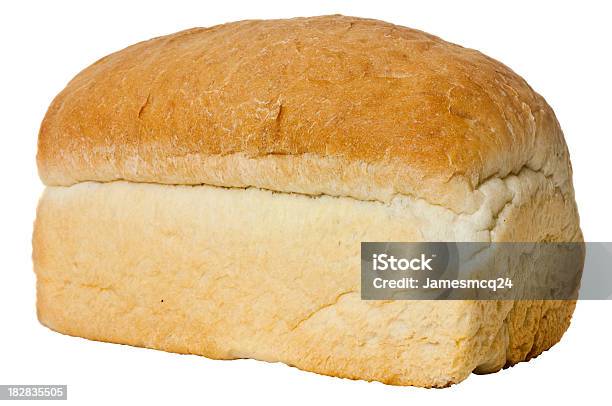 Loaf Of Bread Stock Photo - Download Image Now - Loaf of Bread, White Bread, Cut Out