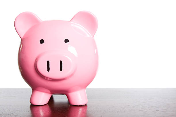 istock Little pink piggy bank 182835768