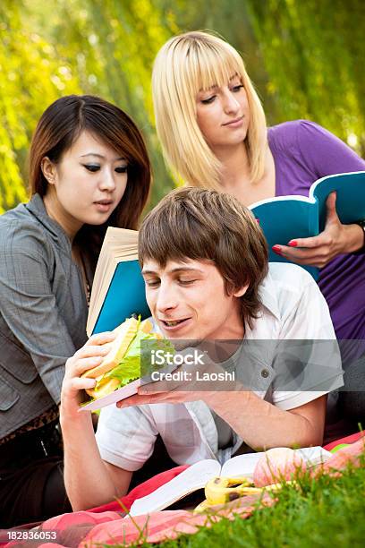 Group Of Students Stock Photo - Download Image Now - 20-24 Years, Adolescence, Adult