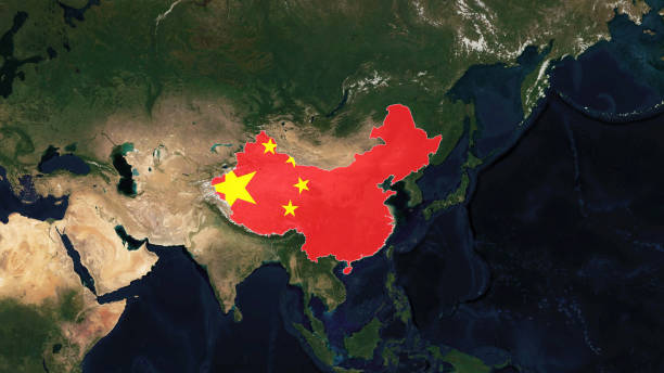 China - Explorer: Country Identification Maps stock Image Credit: https://www.nasa.gov/topics/earth/images
Today, take a virtual trip to China and enhance your understanding of this beautiful land. Get ready to be captivated by China's geography, history, and culture. china digital flag stock pictures, royalty-free photos & images