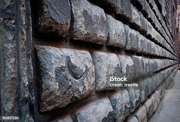 Ancient Wall Closeup Stock Photo - Download Image Now - Alley, Ancient, Architectural Feature