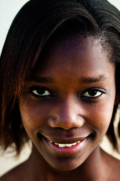 istock Portrait of young female 182837249