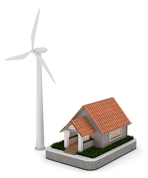 istock House and Wind Turbine 182837549