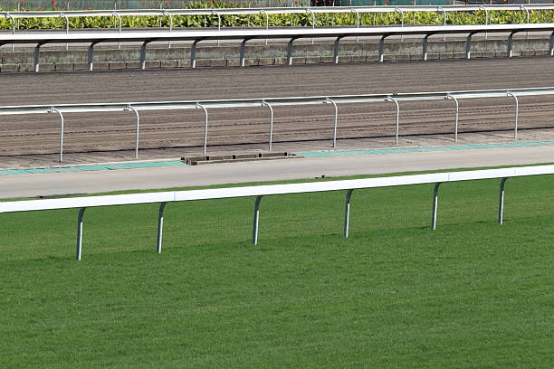 istock Horse Racing Track 182838218
