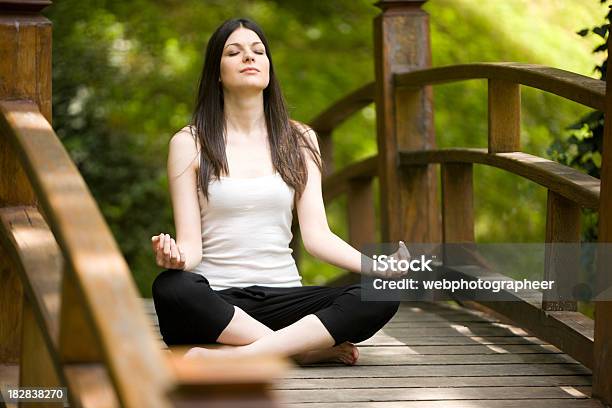 Foto de A Ioga e mais fotos de stock de Adulto - Adulto, Beleza, Bem-estar