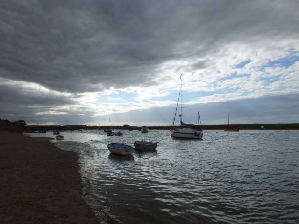 istock Coastal Scene at Burnham Staithes, Norfolk, UK 1828383075