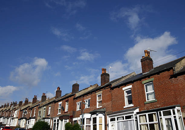istock Terraced Houses, Sheffield, England 182838472