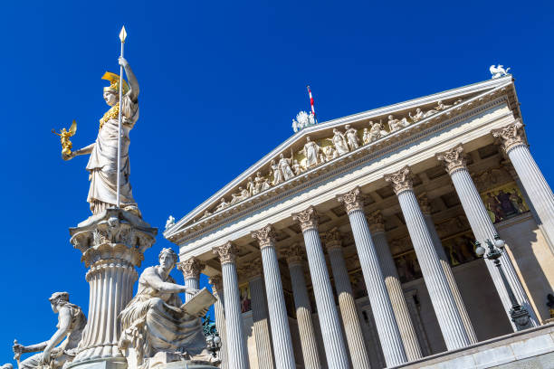 istock Austrian Parliament in Vienna 1828386511