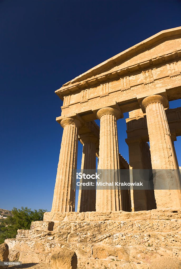 Templo grego - Royalty-free Agrigento Foto de stock