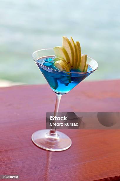 블루 Coctail 0명에 대한 스톡 사진 및 기타 이미지 - 0명, 마르가리타, 마실 것