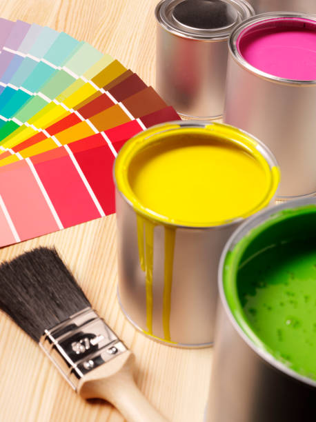istock Tins of Paint and Samples 182841212