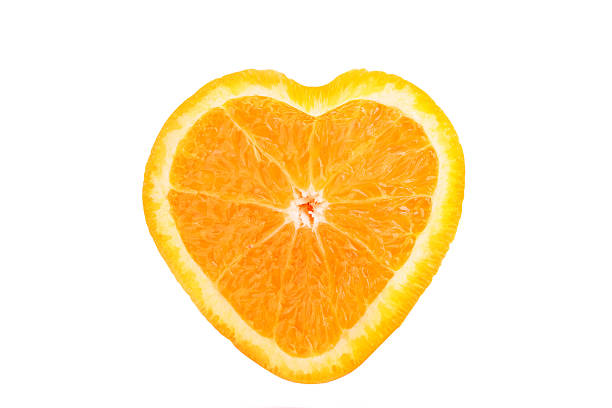 istock Orange as a heart symbol 182841294
