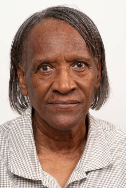 istock Senior Black Woman Headshot 182841430