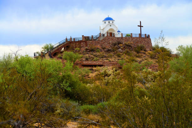 istock Greek Orthodox Chapel 1828415019