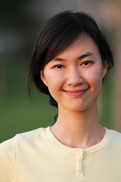 istock Smiling Asian Woman Portrait - XLarge 182842072