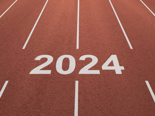istock New year 2024 motivation road running track start 1828421954