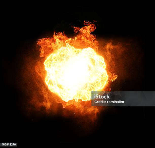 Foto de Explosão e mais fotos de stock de Explodir - Explodir, Bola de Fogo, Fogo