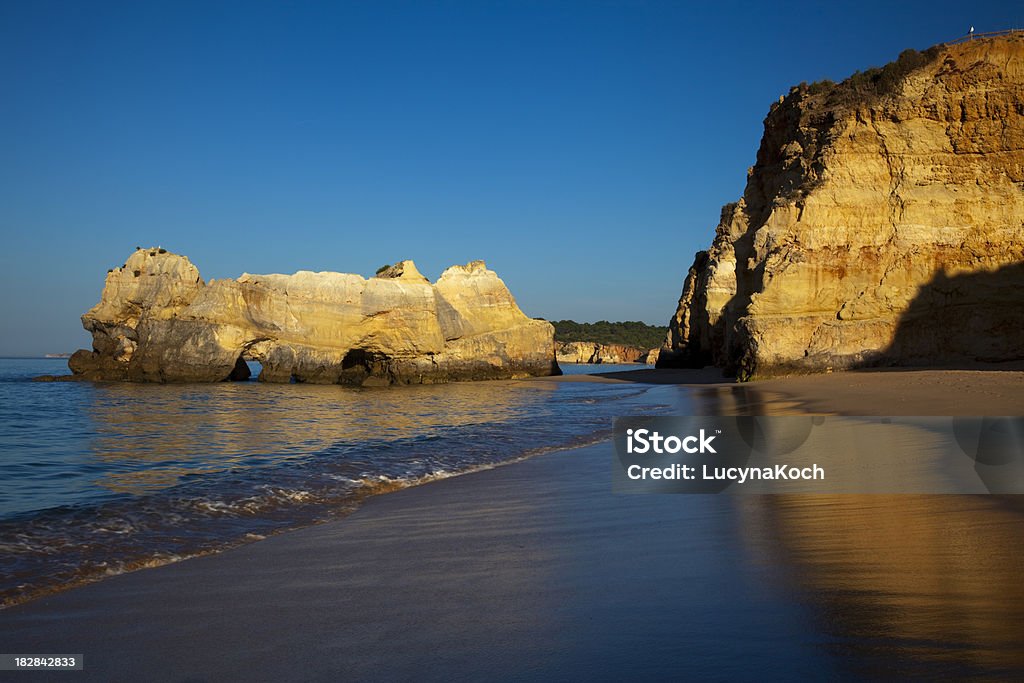 Sunset, Praia da Rocha - Lizenzfrei Algarve Stock-Foto