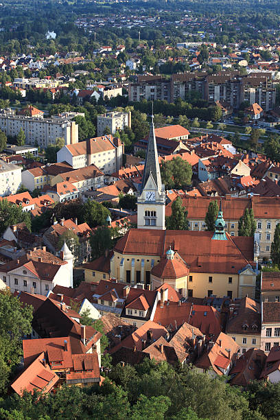 istock Ljubljana from city castle 182842852
