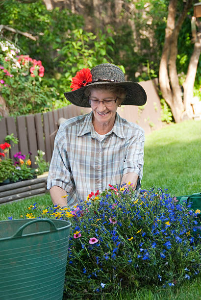 istock Senior Woman Gardening 182842933