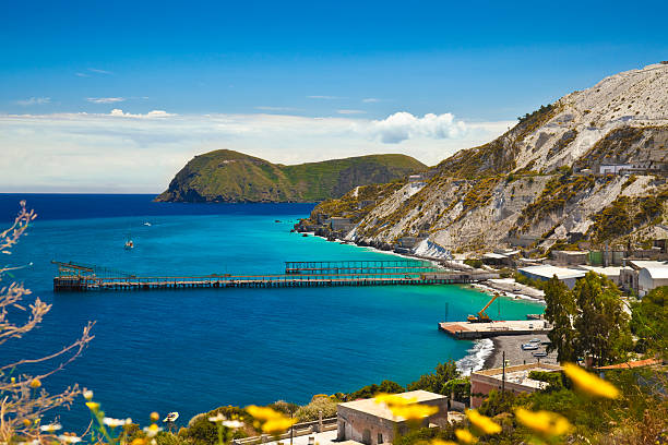 Lipari Island stock photo