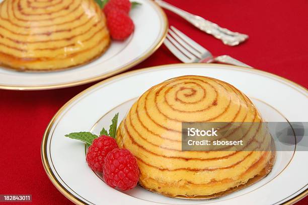 Lemon Charlotte Royale Stock Photo - Download Image Now - Baked Pastry Item, Baking, Cake