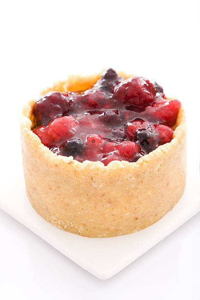 istock Delightful red fruit and praline dessert 182843663