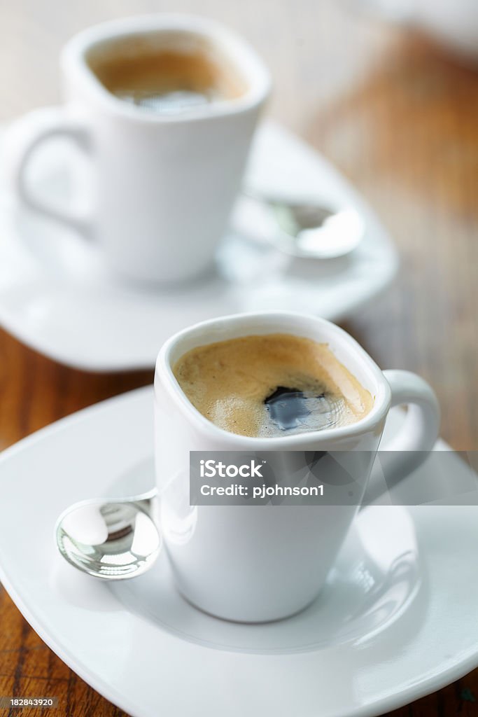 Espresso taza de moca - Foto de stock de Dos objetos libre de derechos