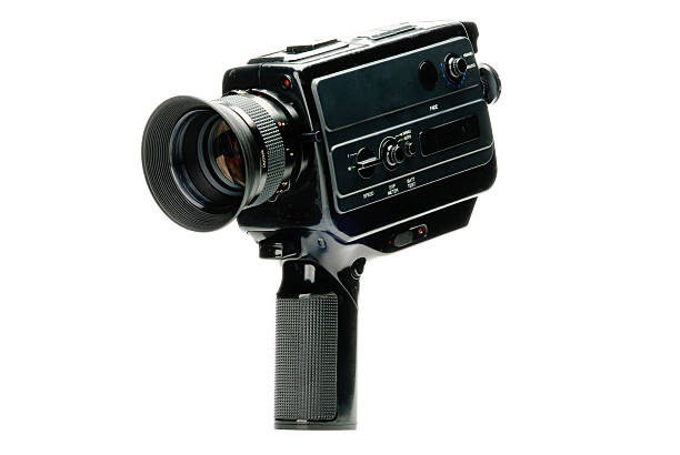 istock Vintage Super8 Movie Camera Isolated on White 182844649