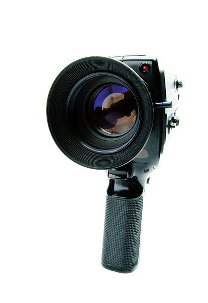 istock Vintage Super8 Movie Camera Isolated on White 182844656