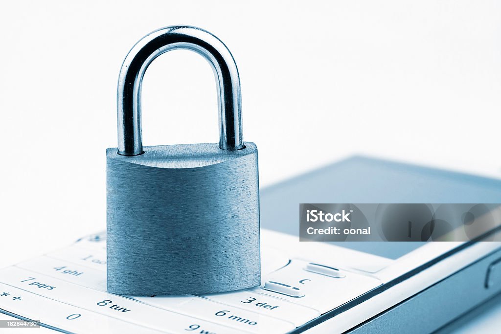 Mobile security - Foto stock royalty-free di Affari internazionali