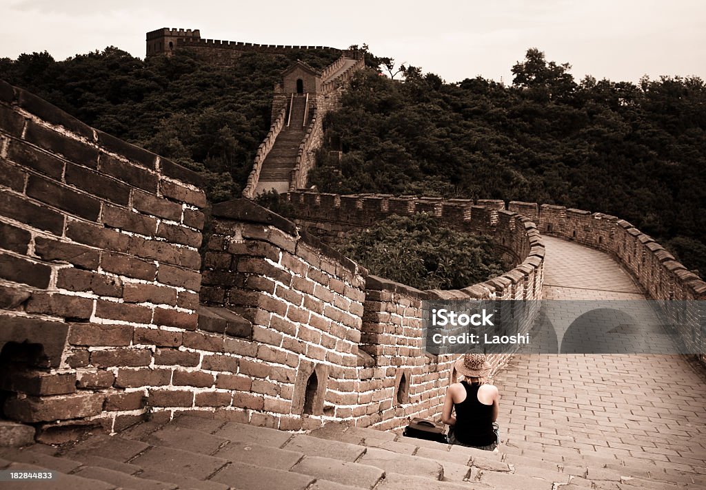 Grande Muralha da China - Royalty-free 20-24 Anos Foto de stock