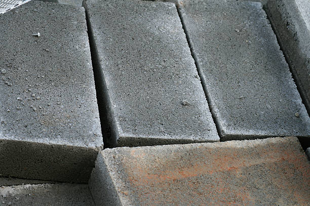 istock Pile of Cement Blocks 182845050