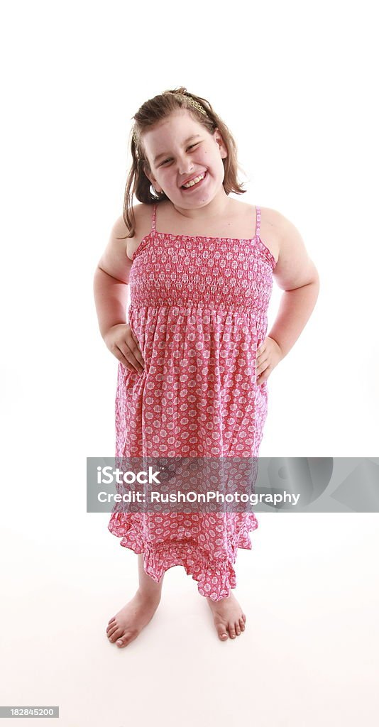 Funny Young Fat Girl Stock Photo - Download Image Now - Overweight, Child,  Cut Out - iStock