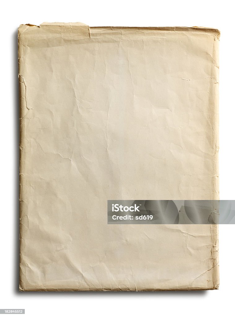 Большой Старый конверт - Стоковые фото Антиквариат роялти-фри